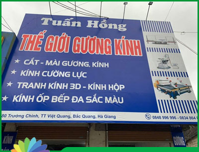 THIẾT KẾ, THI CÔNG BIỂN HIỆU QUẢNG CÁO